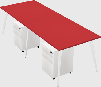 Modern rectangular office desk