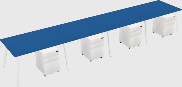 Modern rectangular office desk
