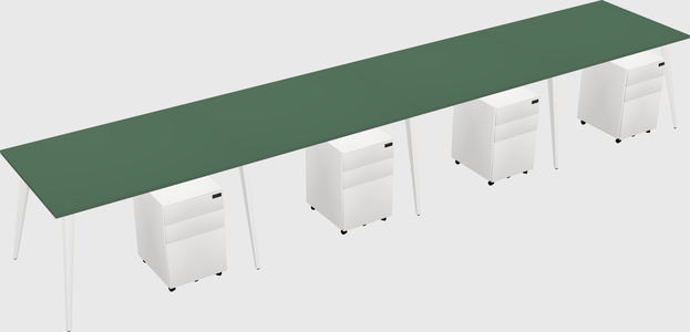 Modern rectangular office desk