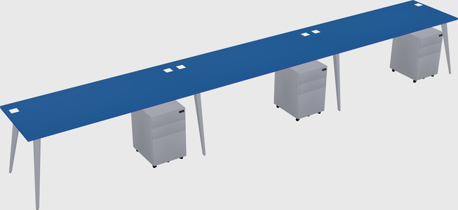 Modern rectangular office desk