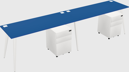 Modern rectangular office desk