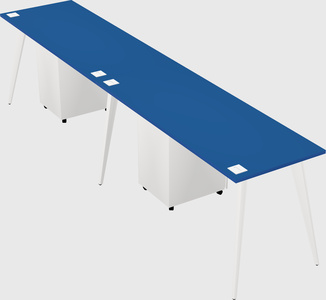 Modern rectangular office desk