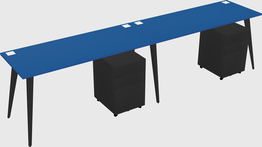 Modern rectangular office desk