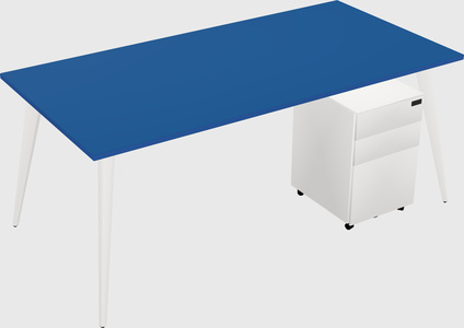 Bureau rectangulaire moderne