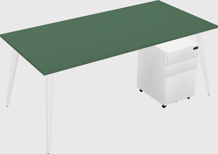 Bureau rectangulaire moderne