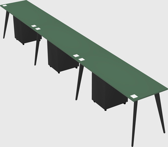 Modern rectangular office desk