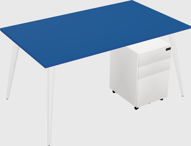 Modern rectangular office desk