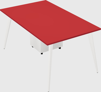 Bureau rectangulaire moderne