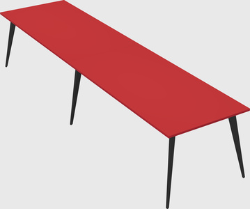 Bureau rectangulaire moderne
