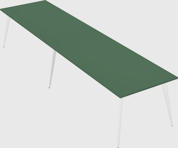 Modern rectangular office desk