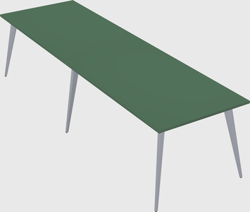 Bureau rectangulaire moderne