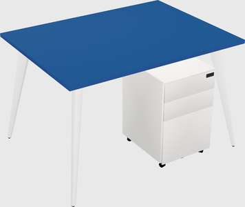 Modern rectangular office desk