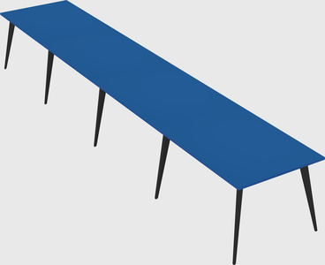 Modern rectangular office desk