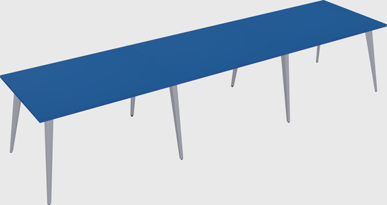 Modern rectangular office desk