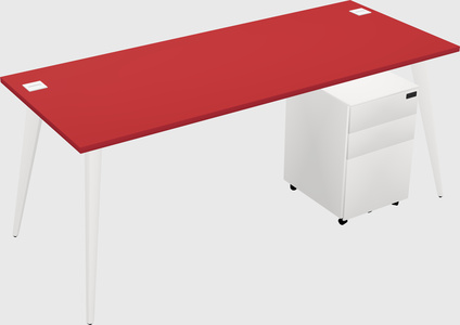 Bureau rectangulaire moderne