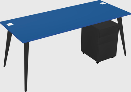 Bureau rectangulaire moderne
