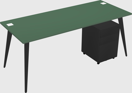 Bureau rectangulaire moderne