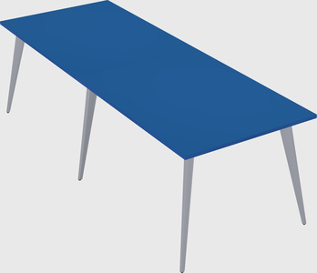 Bureau rectangulaire moderne