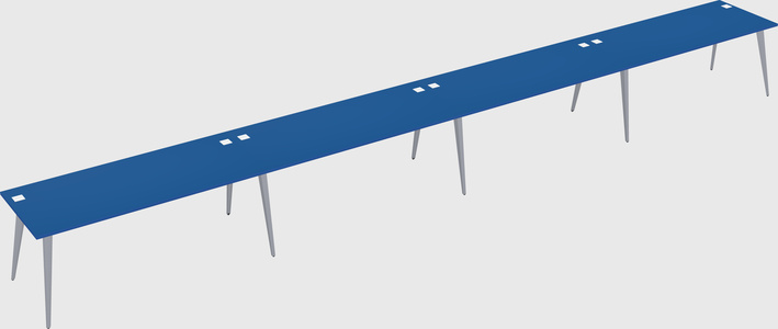 Modern rectangular office desk