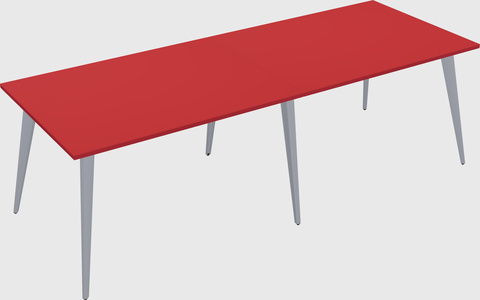 Bureau rectangulaire moderne