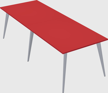 Bureau rectangulaire moderne
