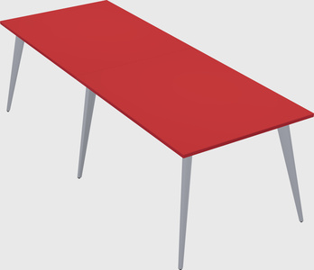 Bureau rectangulaire moderne