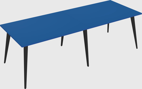 Bureau rectangulaire moderne