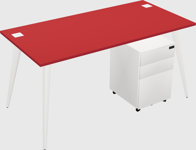 Bureau rectangulaire moderne
