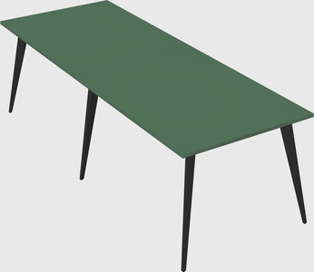 Bureau rectangulaire moderne