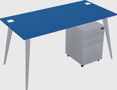 Modern rectangular office desk