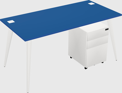 Modern rectangular office desk