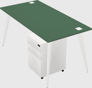 Bureau rectangulaire moderne