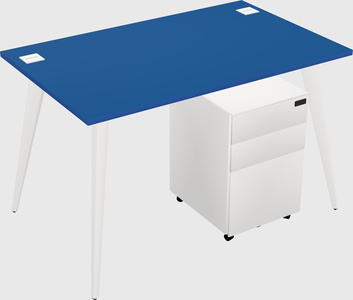 Modern rectangular office desk