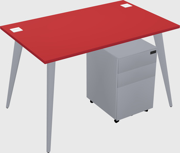 Bureau rectangulaire moderne