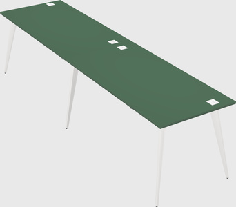 Bureau rectangulaire moderne