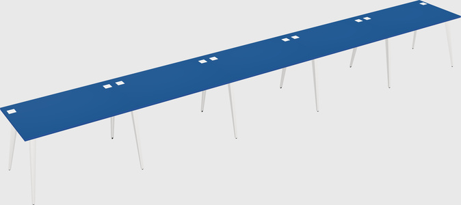 Modern rectangular office desk