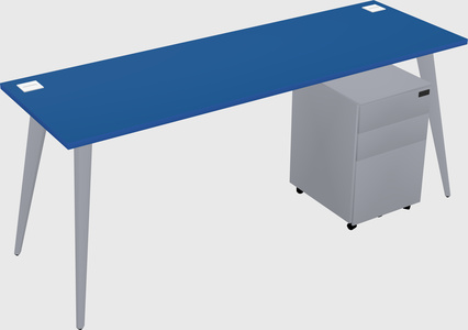Modern rectangular office desk