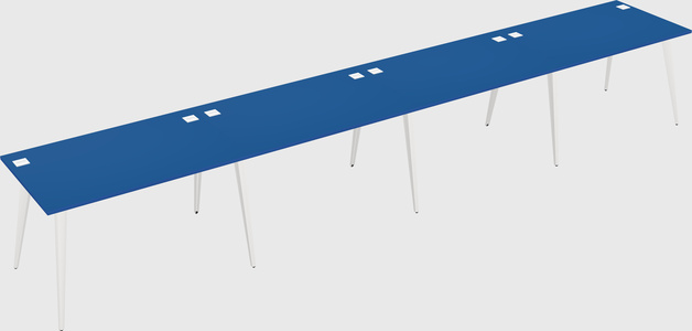 Bureau rectangulaire moderne