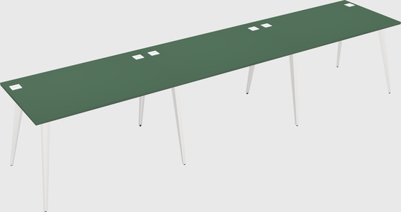 Modern rectangular office desk