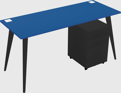 Modern rectangular office desk