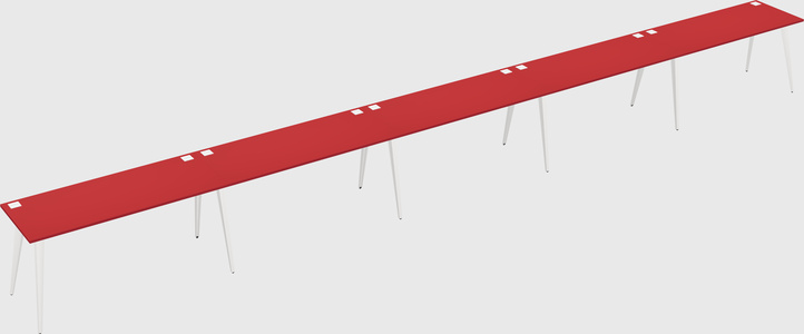 Modern rectangular office desk