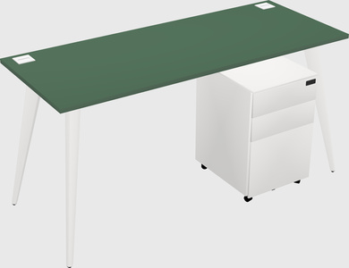 Modern rectangular office desk