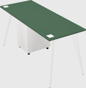Modern rectangular office desk