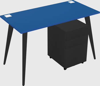 Modern rectangular office desk