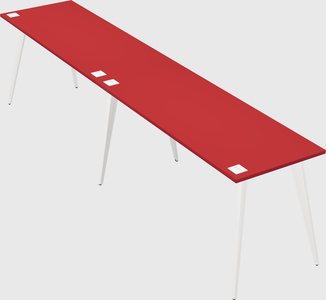 Bureau rectangulaire moderne