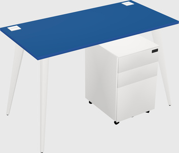 Modern rectangular office desk