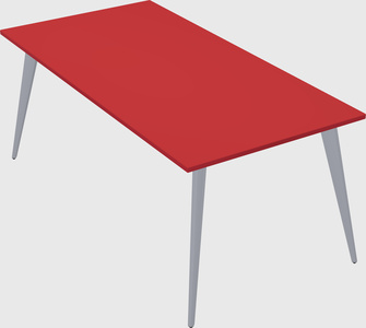 Bureau rectangulaire moderne