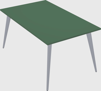 Bureau rectangulaire moderne