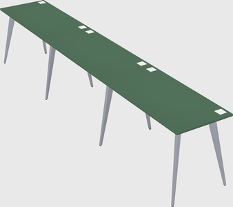 Modern rectangular office desk