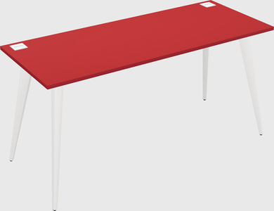 Modern rectangular office desk